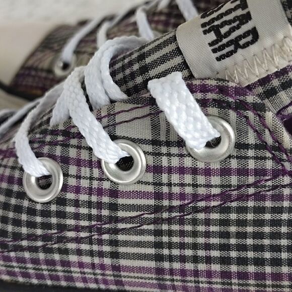 Converse All Star Plaid Sneakers - Picture 6 of 7